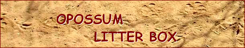 OPOSSUM  LITTER BOX